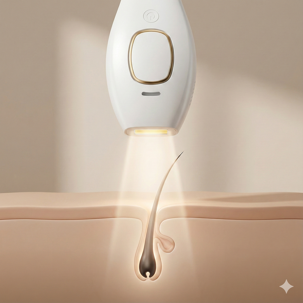 At-Home IPL Hair Removal Device